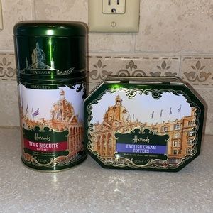 Two Harrods Tins
